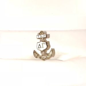 Gold Delta Gamma Pin